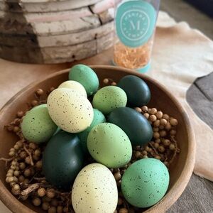 Brand NWT Martha Stewart Decorative Egg Set of 12